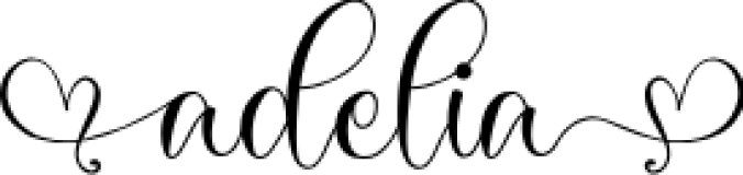 Adelia Font Preview