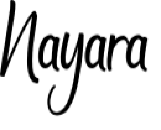 Nayara Font Preview