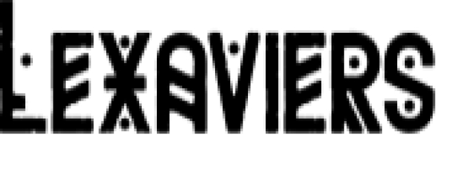 Lexaviers Font Preview