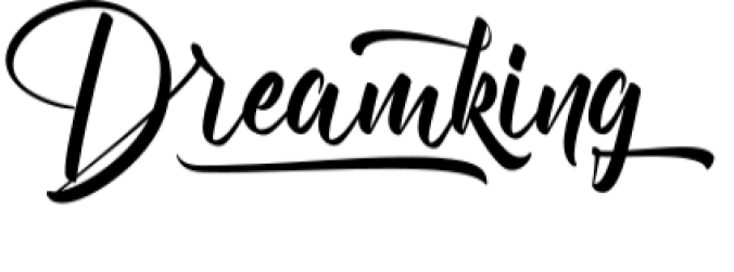 Dreamking Font Preview