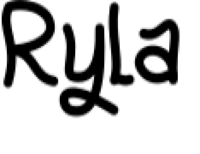 Ryla Font Preview