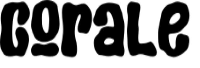 Corale Font Preview