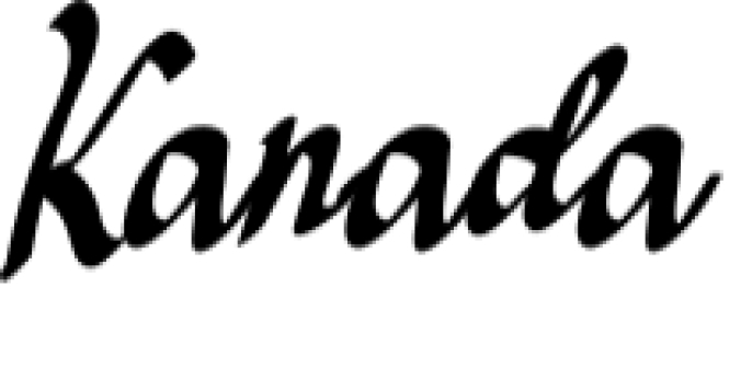 Kanada Font Preview