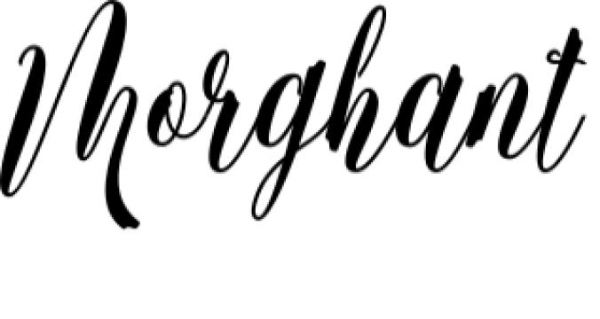 Morghant Font Preview