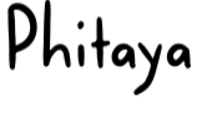 Phitaya Font Preview