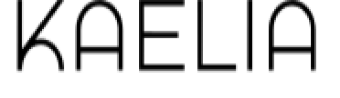 Kaelia Font Preview