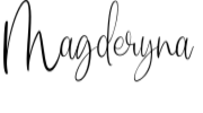 Magderyna Font Preview