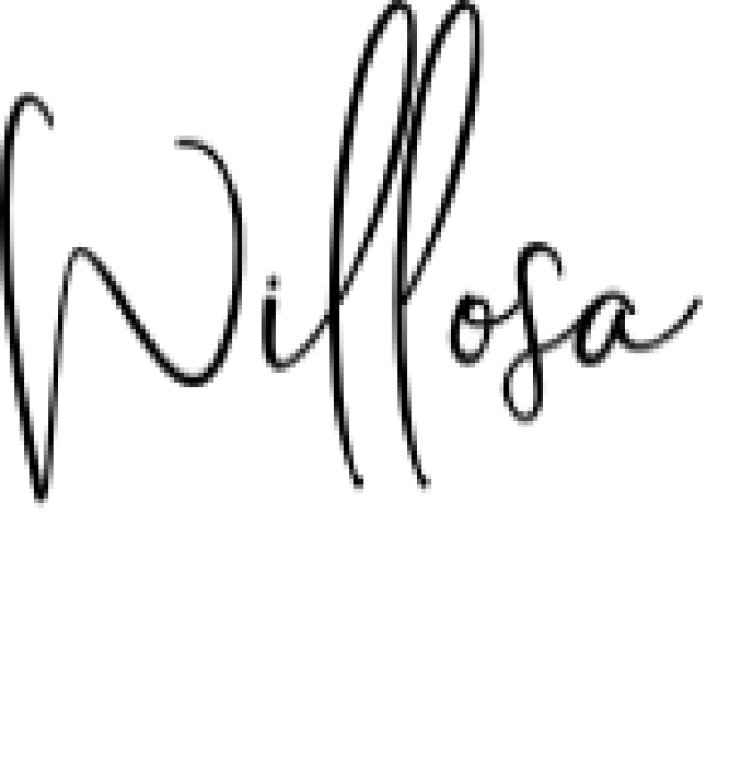 Willosa Font Preview