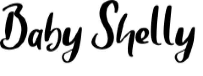 Baby Shelly Font Preview