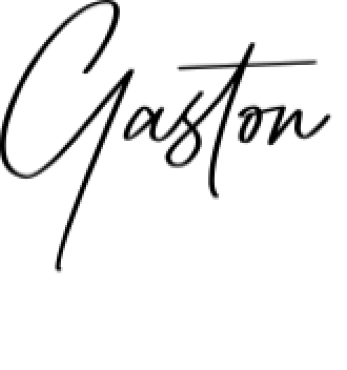 Gaston Font Preview