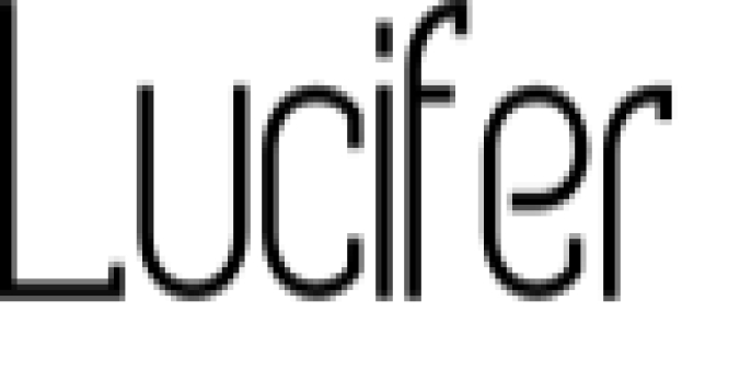 Lucifer Font Preview