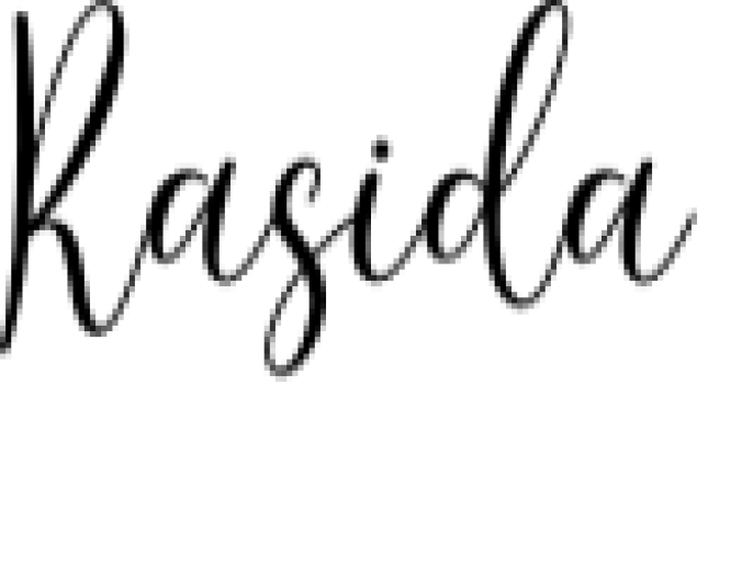 Rasida Font Preview