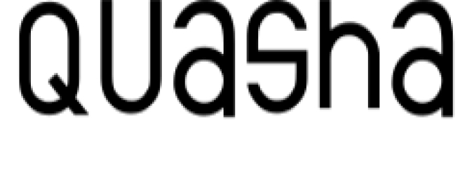 Quasha Font Preview