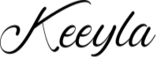 Keeyla Font Preview