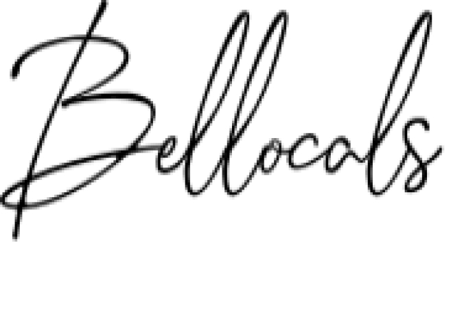 Bellocals Font Preview