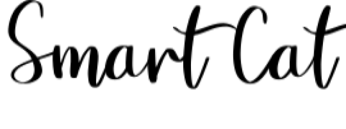 Smart Cat Font Preview