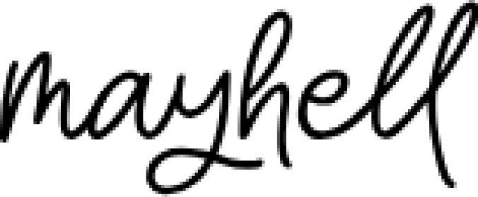 Mayhell Font Preview