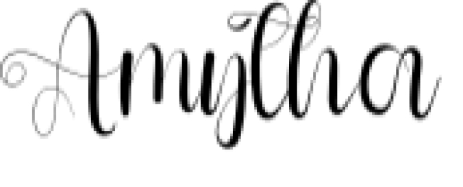 Amytha Font Preview