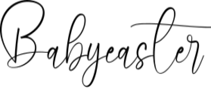 Babyeaster Font Preview
