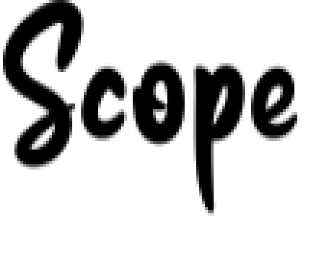 Scope Font Preview