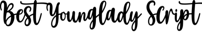 Best Younglady Font Preview