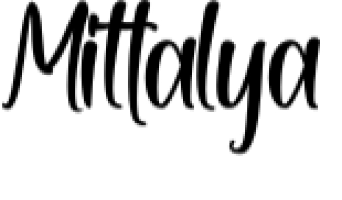 Mittalya Font Preview