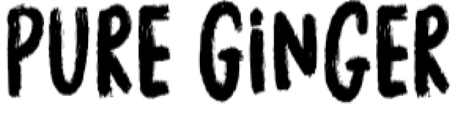 Pure Ginger Font Preview