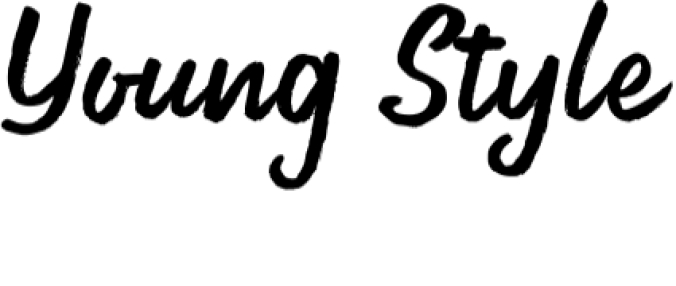 Young Style Font Preview