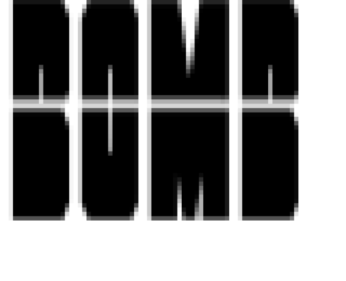 Bomb Font Preview