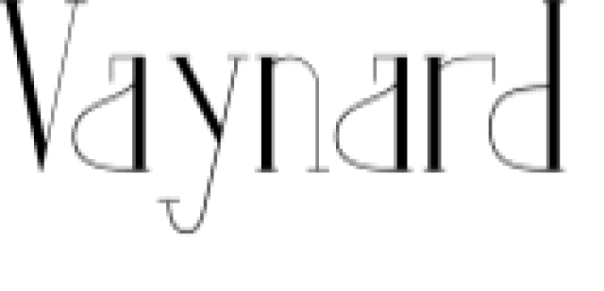Vaynard Font Preview