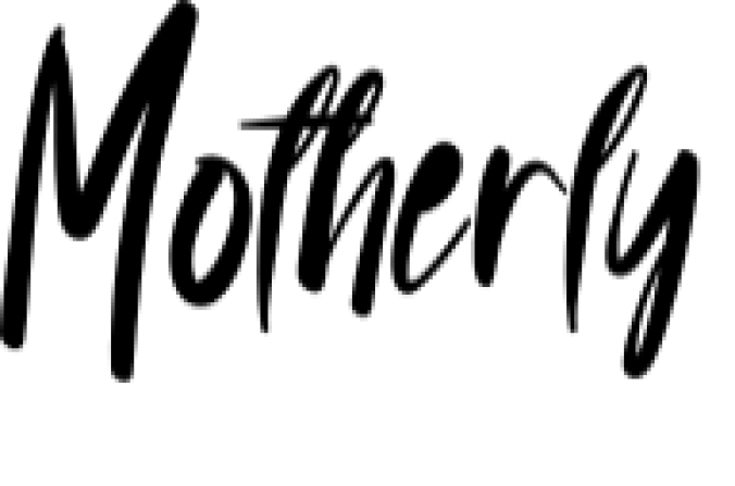 Motherly Font Preview