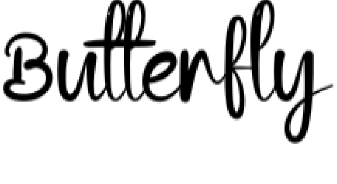 Butterfly Font Preview