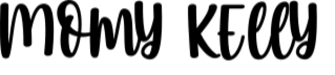 Momy Kelly Font Preview