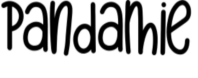 Pandamie Font Preview