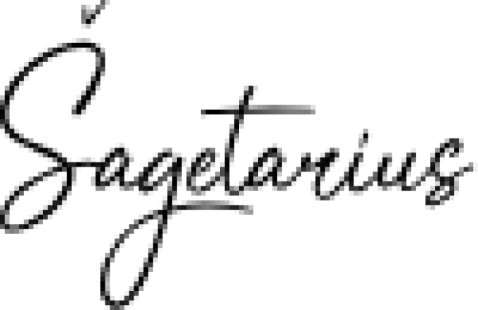 Sagetarius Font Preview