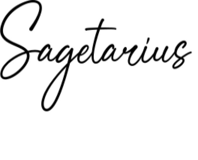 Sagetarius Font Preview