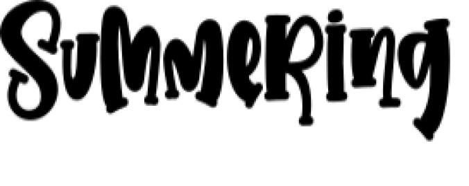 Summering Font Preview