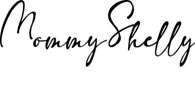 Mommy Shelly Font Preview