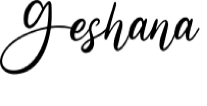 Geshana Font Preview