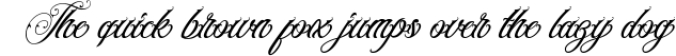 Black Majestic Tattoos Font Preview