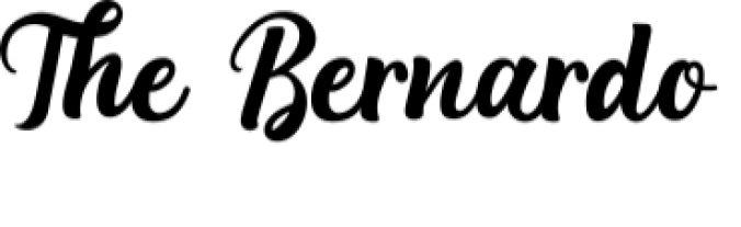 The Bernardo Font Preview