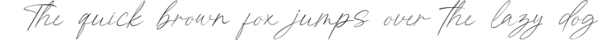 Kingston Signature Font Preview