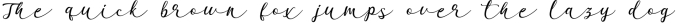 Garnita Script Font Preview