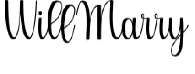 Will You Marry Me Font Preview