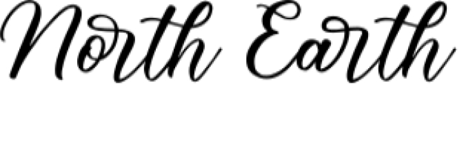 North Earth Font Preview