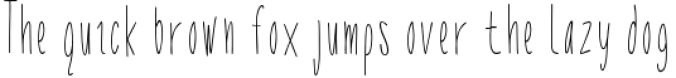 MBF Little Tooth Font Preview