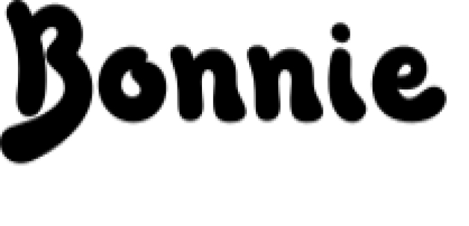 Bonnie Font Preview