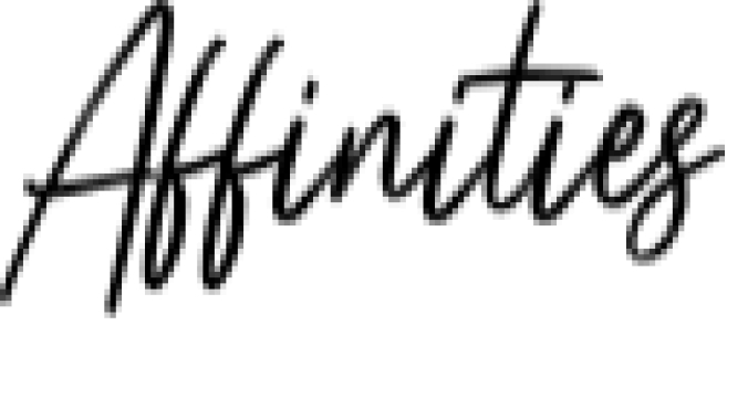 Affinities Font Preview