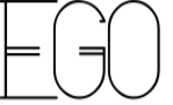 Ego Font Preview