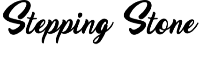 Stepping Stone Font Preview